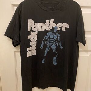 Black Panther Graphic T-Shirt Medium Black
